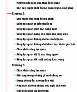 Download Chìa Khóa Sống Lạc Quan pdf